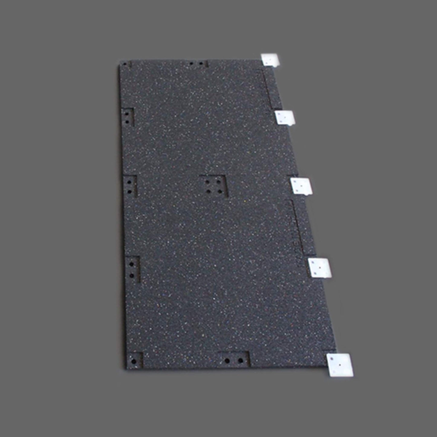 30mm Premium Black Rubber Gym Floor Tile connector block