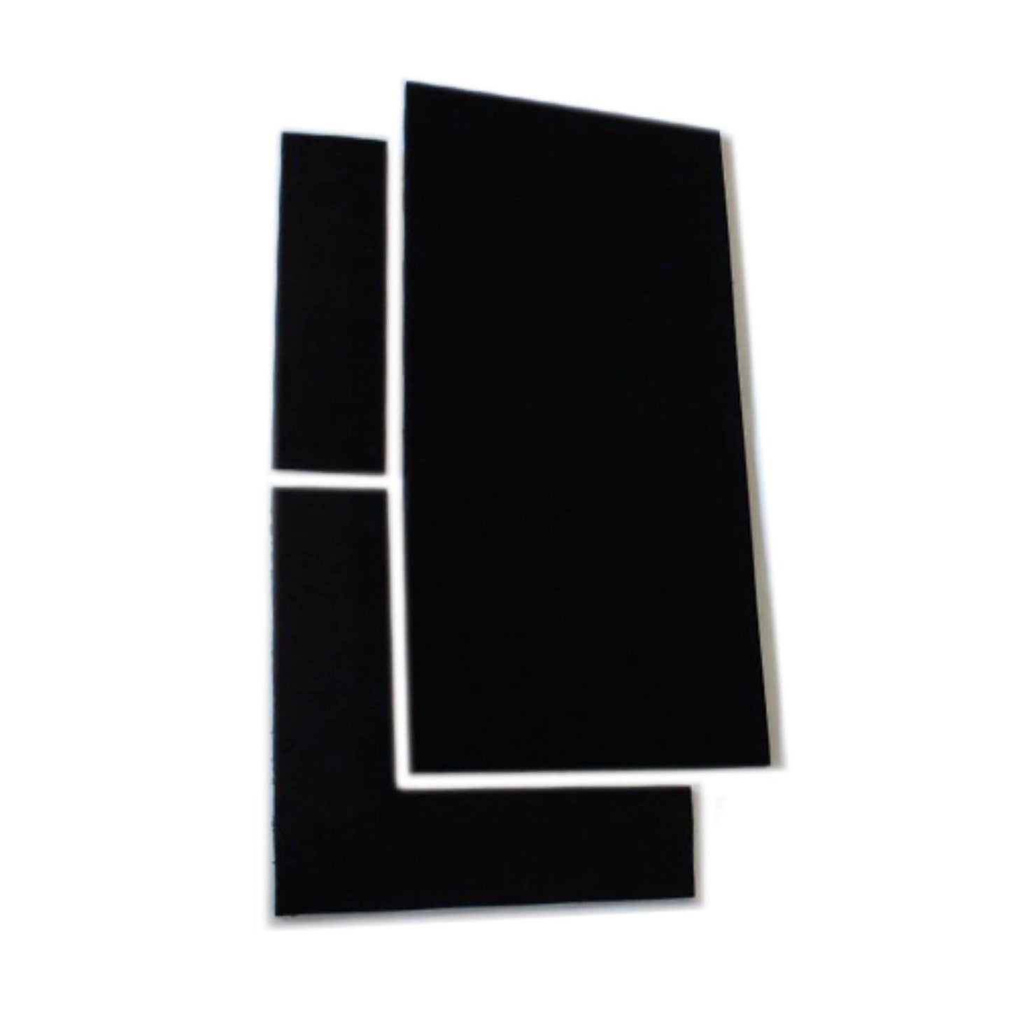 20mm Premium Black Rubber Gym Floor Tile ramped edge corner