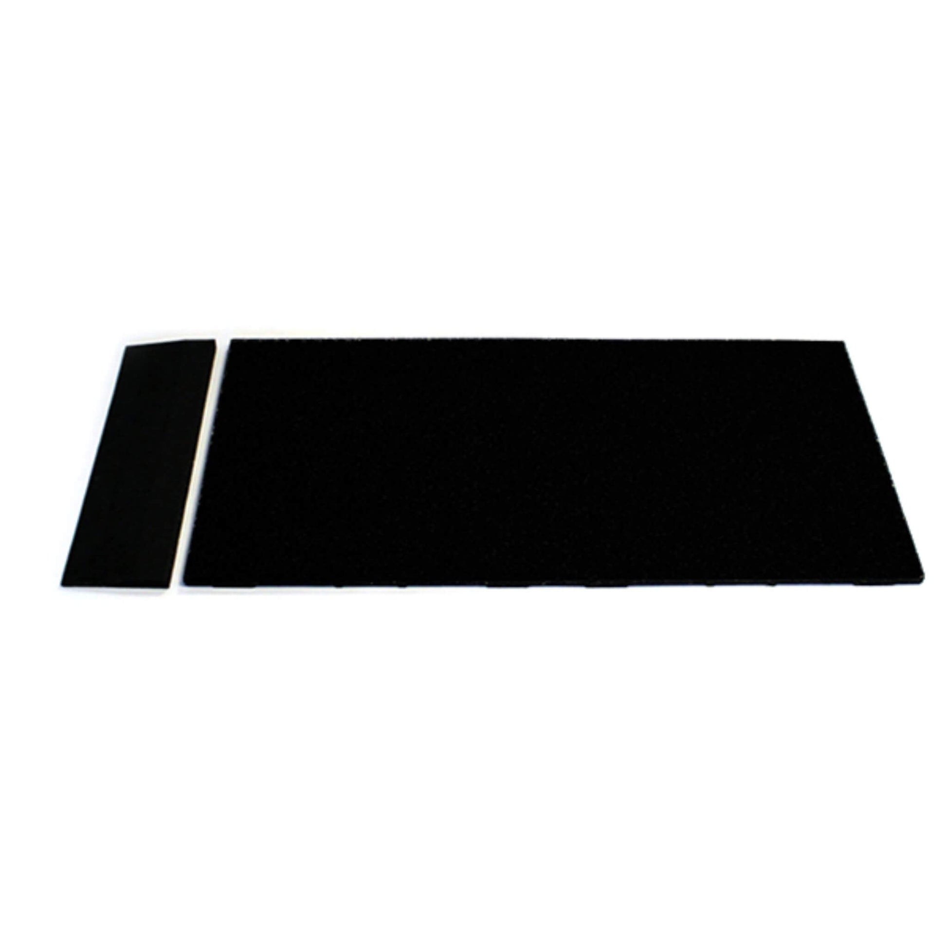 20mm Premium Black Rubber Gym Floor Tile ramped edge