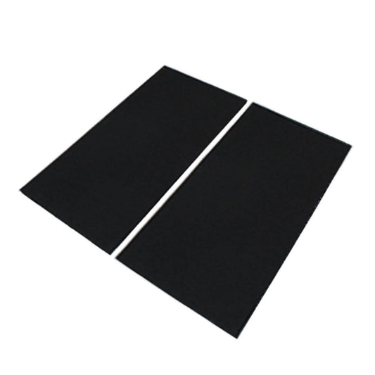 20mm Premium Black Rubber Gym Floor Tile square