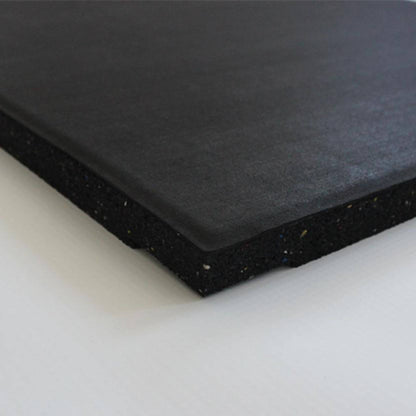30mm Premium Black Rubber Gym Floor Tile thickness