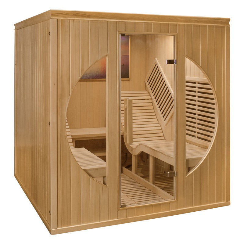 2 Person Infrared Relax Sauna - Premium Range outside view