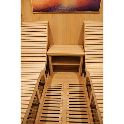 2 Person Infrared Relax Sauna - Premium Range beds