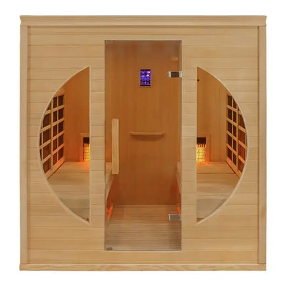 2-6 Person Infrared Relax Sauna - Premium Range