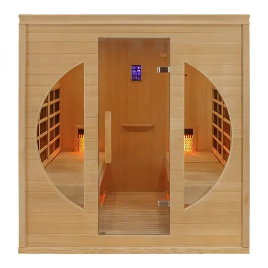 2-6 Person Infrared Relax Sauna - Premium Range