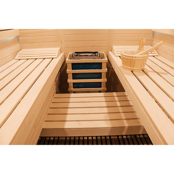 2-3 Person Traditional Relax Sauna - Premium Range seats