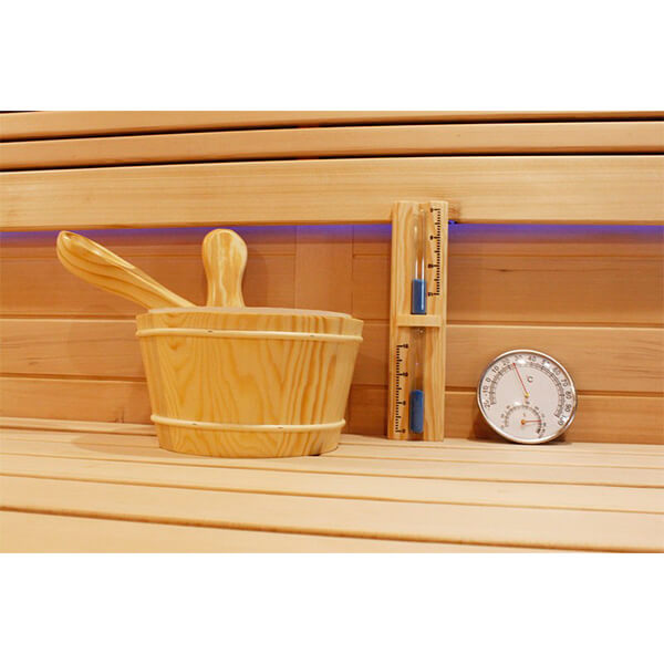 2-3 Person Traditional Relax Sauna - Premium Range bucket