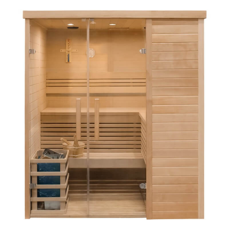 3 Person Traditional Relax Sauna - Premium Range