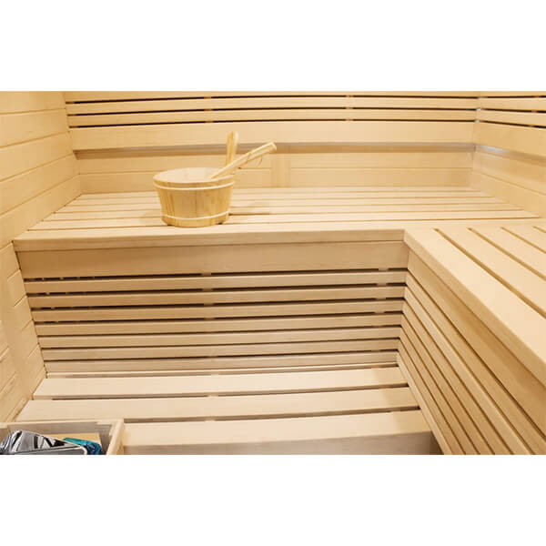 3 Person Traditional Relax Sauna - Premium Range seats