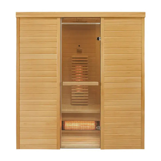 CenturaHeat 3 Person Combination Bio Indoor Sauna