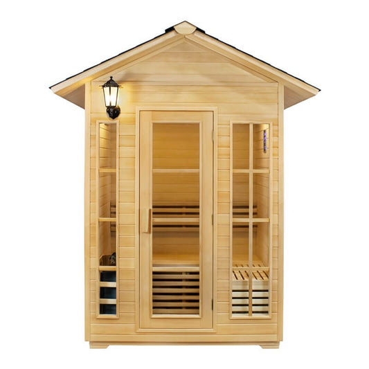 3 Person Outdoor Dry Sauna