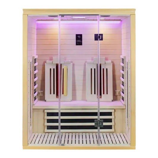 2 Person Full Spectrum Infrared Light Sauna - Premium Range