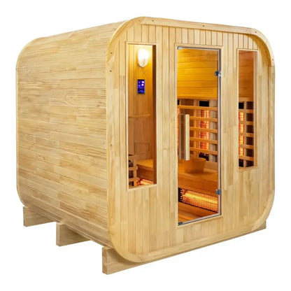 CenturaHeat 4-6 Person Outdoor Cube Sauna