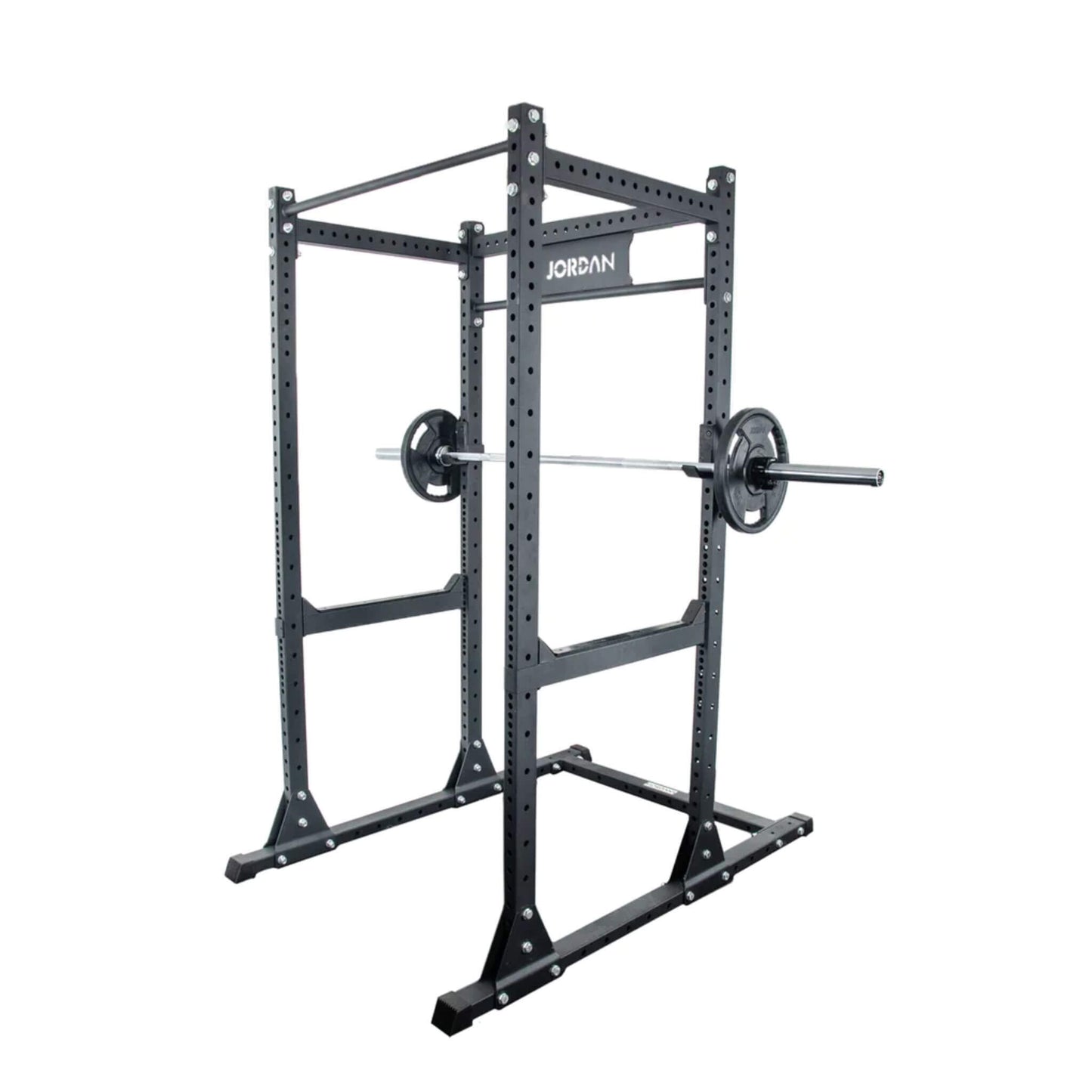 HELIX Freestanding Power Rack [LTR] with J-Hooks & Safety Bar barbell