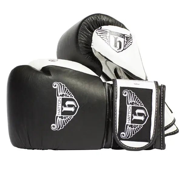 Hatton Pro Sparring Leather Velcro Gloves