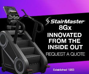 Stairmaster 8 Series Gauntlet X Stepmill 60 BLACK