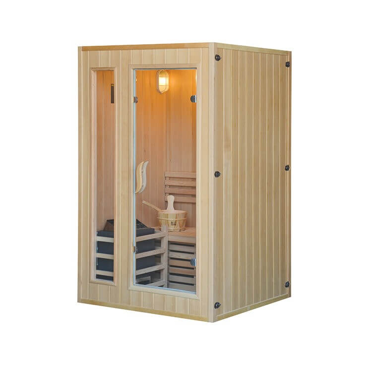 Traditional Steam Double 2 Person Indoor Sauna quality