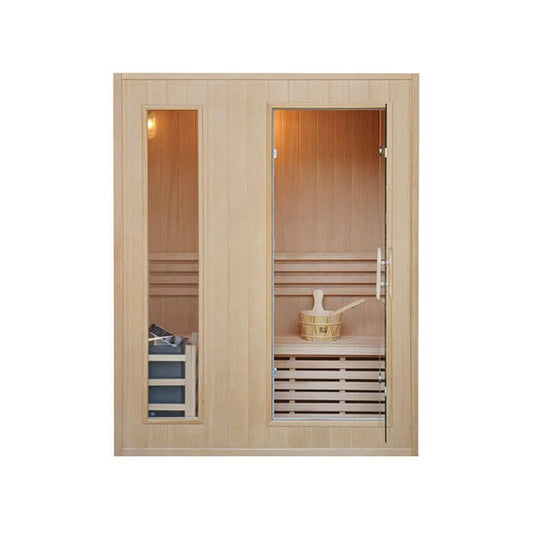 Traditional Steam Double 3 Person Indoor Sauna