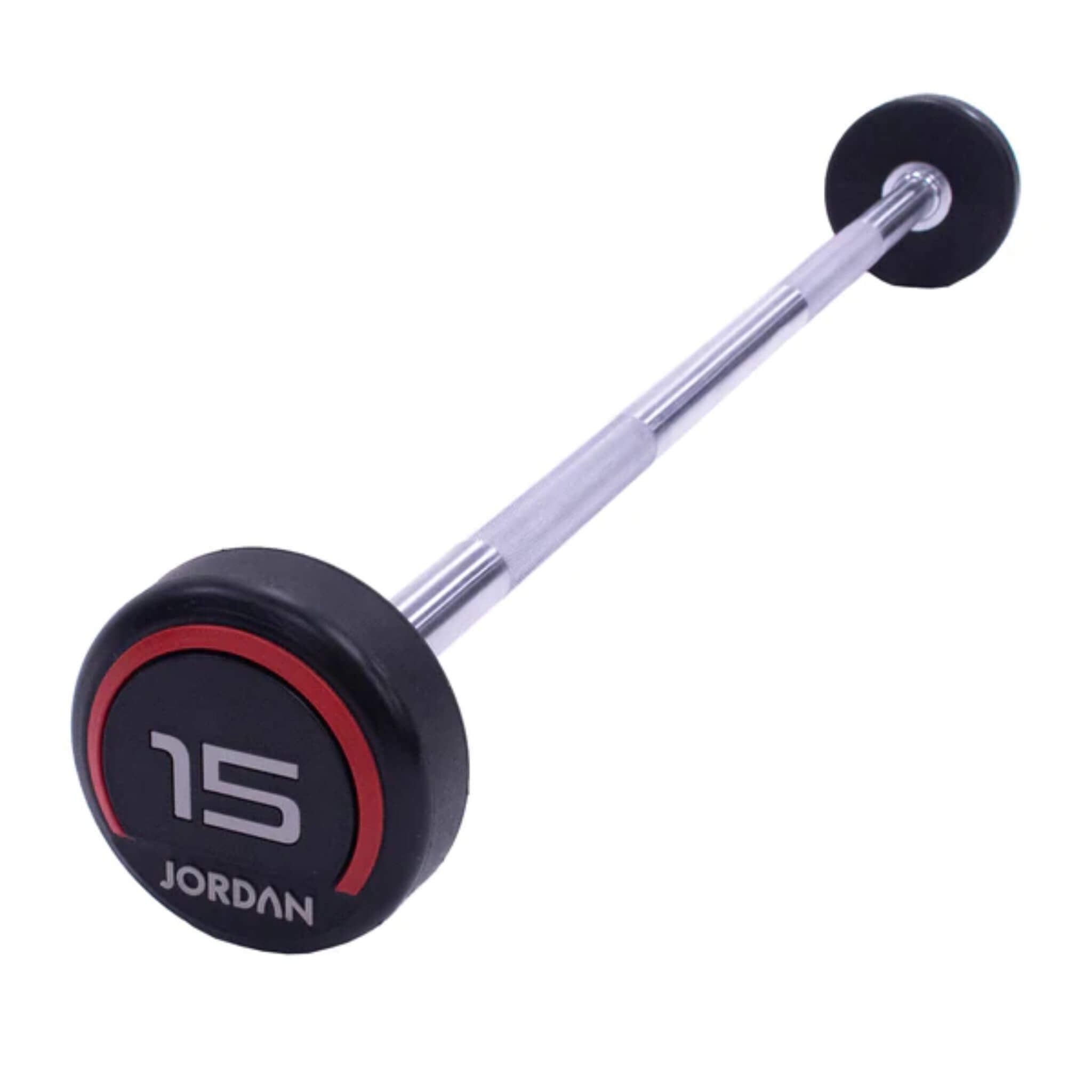 Urethane Barbell Set - Straight Bar (Red) – Our Home Gym