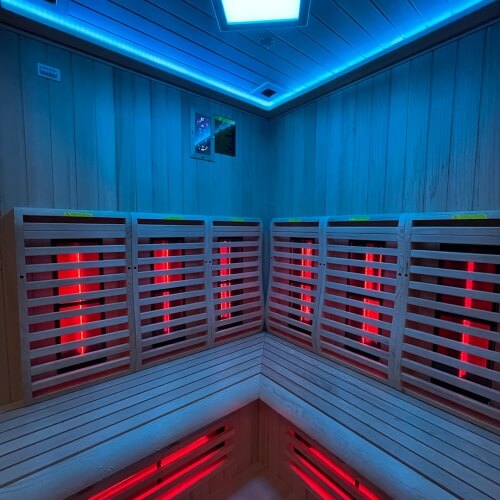 Luxury Insignia Infrared KY007 Sauna 2 Person back rest