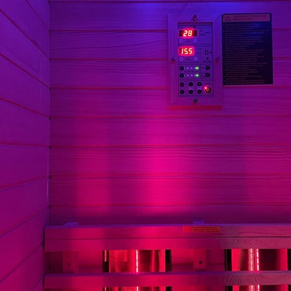 Insignia KY001 Infrared Indoor Sauna inside