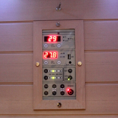 Insignia KY001 Infrared Indoor Sauna control panel