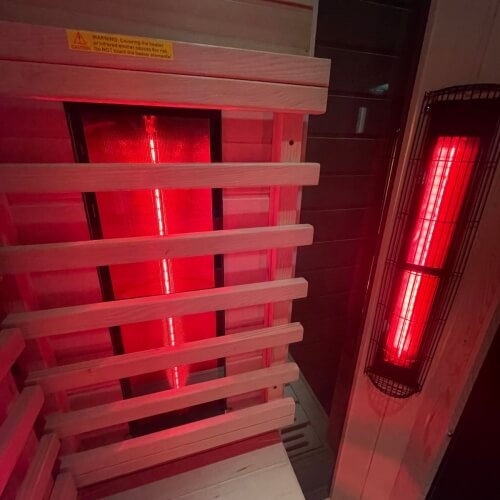 Luxury Insignia personal far infrared sauna red light