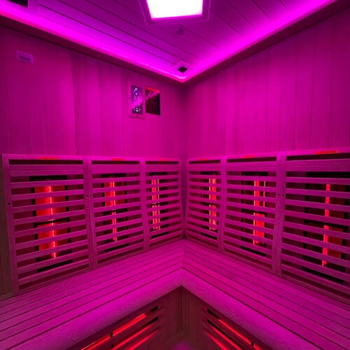 Luxury Insignia Infrared KY007 Sauna 2 Person red light