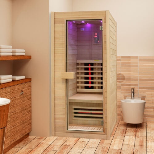 Luxury Insignia personal far infrared sauna 1 person