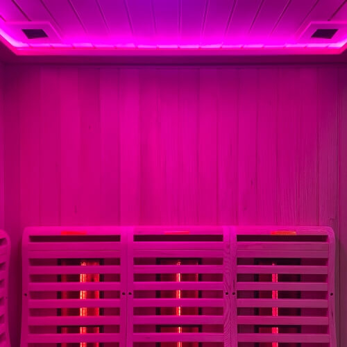 Luxury Insignia Infrared KY006 Sauna 2 Person led lights