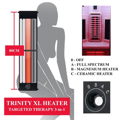 Luxury Insignia Infrared KY003 Sauna 2 Person trinity xl heater