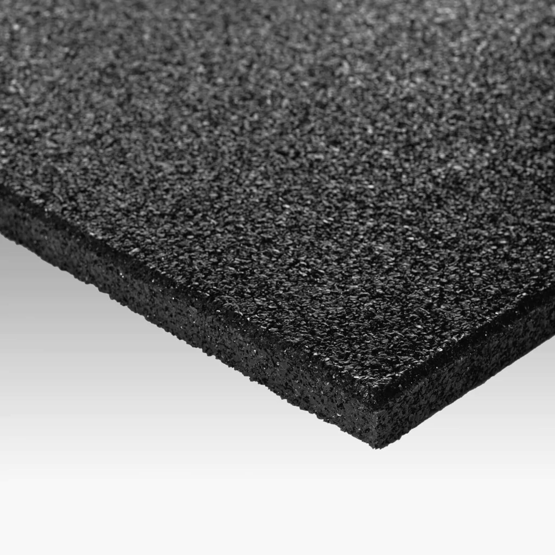 Activ Gym Flooring Tiles (Black) 50cm x 50cm x 15mm edge